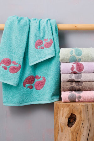 Σετ Πετσέτες Towels Collection MALA TURQUOISE - Image 1
