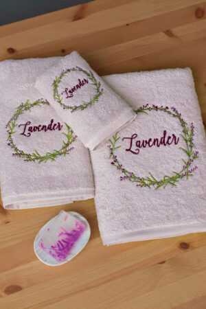 Σετ Πετσέτες Towels Collection LAURA LILAC - Image 1