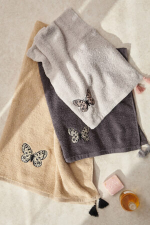Σετ Πετσέτες Towels Collection CUBO COAL - Image 1