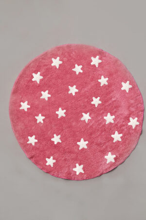 Πατάκι Παιδικό Kids Decor Ø120cm UNIVERSE FUCHSIA - Image 1