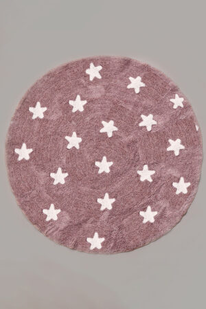Πατάκι Παιδικό Kids Decor Ø120cm UNIVERSE MOKA - Image 1