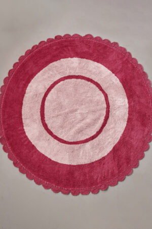 Πατάκι Παιδικό Kids Decor Ø140cm TARGET PINK - Image 1