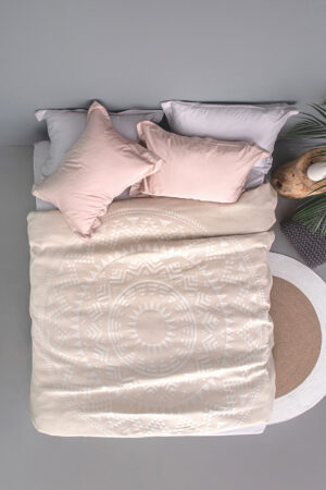 Κουβερτα Blanket Collection 220x250 Native BEIGE - Image 1