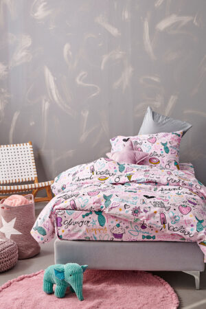 Σετ Μονά Σεντόνια Trend Collection 160x260 TC924 Με Λάστιχο - Image 1