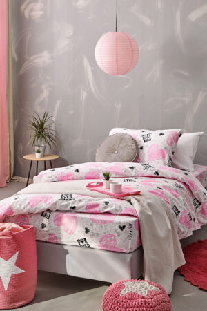 Σετ Μονά Σεντόνια Trend Collection 160x260 TC925 Με Λάστιχο - Image 1