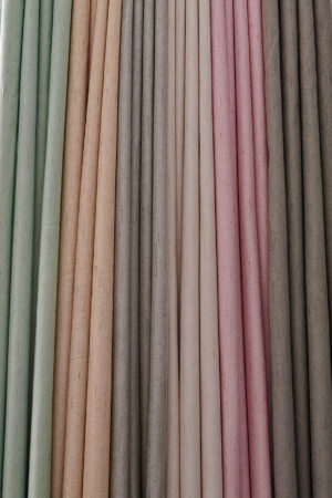 Κουρτίνα Με Τρουκς 140x260 KARA CREME - Image 3