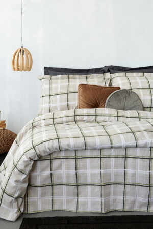 Σετ Σεντόνια Υπέρδιπλα Cosy Winter 240x265 CW261 Χωρίς Λάστιχο - Image 1