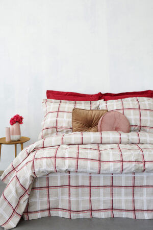Σετ Σεντόνια Υπέρδιπλα Cosy Winter 240x265 CW262 Χωρίς Λάστιχο - Image 1