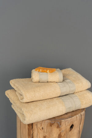 Πετσέτα Χεριών Towels Collection 30x50 CACTUS CREAM - Image 2