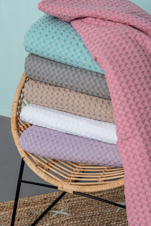 Κουβέρτα Πικέ 240x260 QUINN IRIS - Image 2