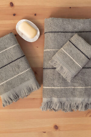 Σετ Πετσέτες Towels Collection DIYA TAUPE - Image 1