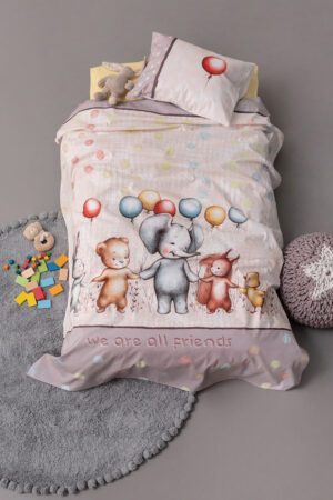 Σετ Σεντόνια Κούνιας Happy Baby 120x160 HB0581 - Image 1