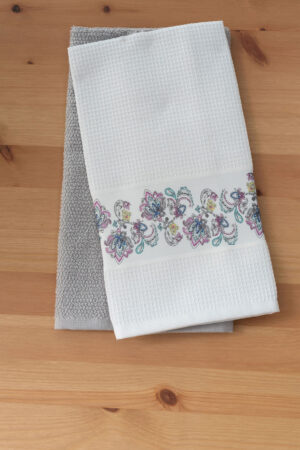 Σετ 2 Πετσέτες Κουζίνας Kitchen Colors HEATHER - Image 1