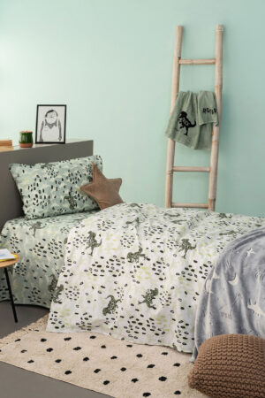 Σετ Μονά Σεντόνια Trend Collection 160x260 TC931 Με Λάστιχο - Image 1