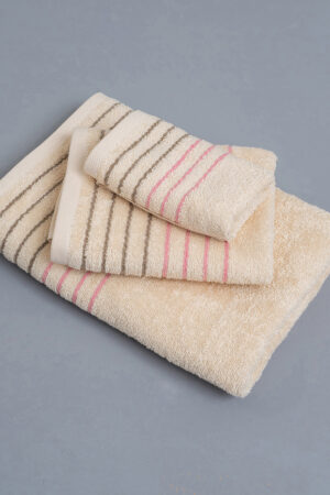 Σετ Πετσετες Towels Collection LENNOX BEIGE - Image 1