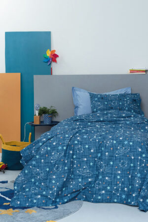 Σετ Μονά Σεντόνια Luminous 170x260 COMET BLUE - Image 1