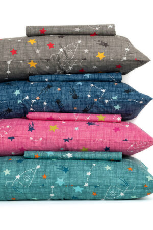 Ζευγος Μαξιλαροθηκες Φωσφοριζέ 50x70 COMET FUCHSIA - Image 3