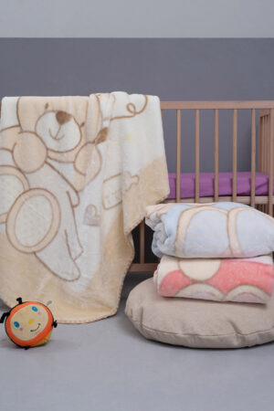 Κουβερτα Βελουτε Κουνιας Baby Velour 110x140 BV719 - Image 2