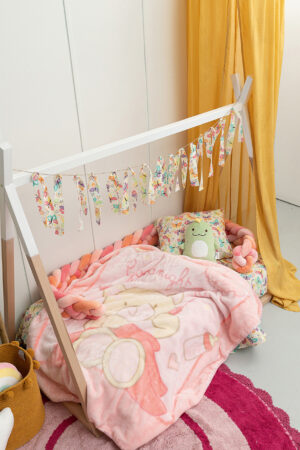 Κουβερτα Βελουτε Κουνιας Baby Velour 110x140 BV720 - Image 3