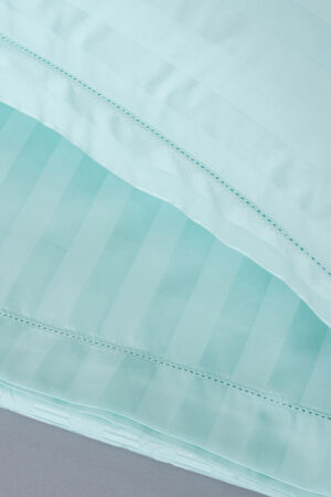 Σεντονι Υπέρδιπλο 240x270 SATIN STRIPES HS MINT - Image 1