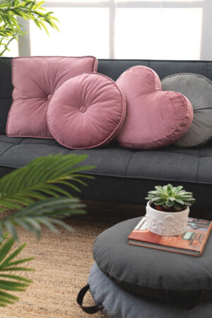 Μαξιλαρα Δαπεδου Με Λαβη Kids Décor Ø60Cm SOL GREY - Image 2