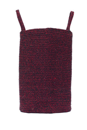Διακοσμητικο Καλάθι Με Χερουλια Home Décor 30x45 RAN BORDEAUX - Image 1