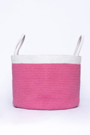 Διακοσμητικο Καλάθι Με Χερουλια Home Décor 30x40 MAGNI FUCHSIA - Image 1