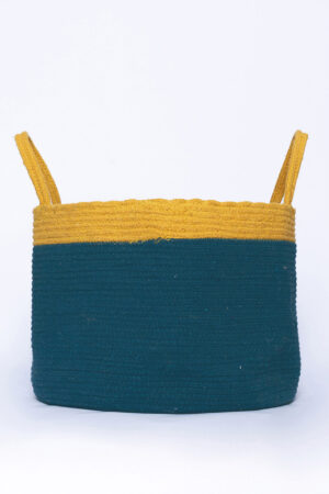 Διακοσμητικο Καλάθι Με Χερουλια Home Décor 30x40 MAGNI BLUE - Image 1