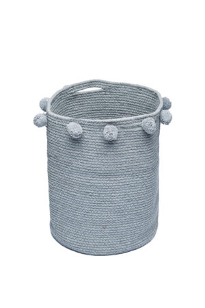 Διακοσμητικο Καλάθι Με Χερουλια Home Décor 30x40 FOUNTAIN STEEL - Image 2