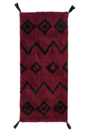 Χαλακι Home Décor 60x140 REBEL BORDEAUX - Image 1