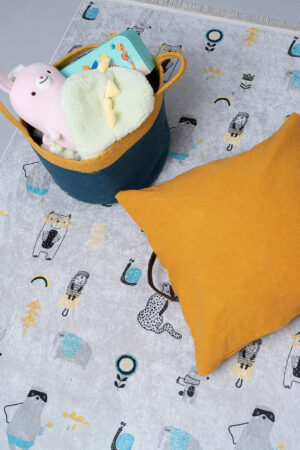 Χαλακι Με Κροσια Kids Décor 120x180 BADGER - Image 3