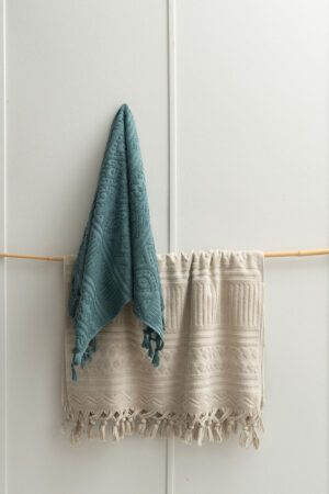 Πετσέτα Προσώπου Towels Collection 50x90 ANNIA CREAM - Image 3