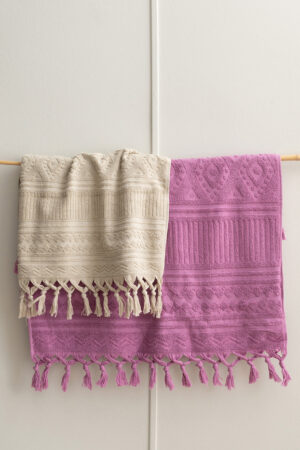 Πετσέτα Προσώπου Towels Collection 50x90 ANNIA ORCHID - Image 3