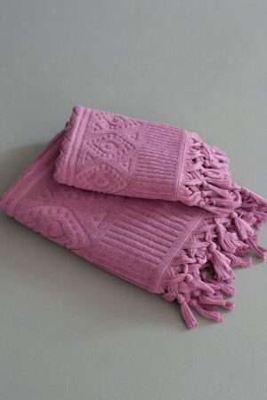 Πετσέτα Προσώπου Towels Collection 50x90 ANNIA ORCHID - Image 1