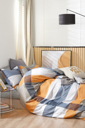 Σετ Μονά Σεντόνια Cotton Sateen 170x260 SD043 - Image 1