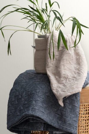 Κουβέρτα 170x260 INEZ DENIM - Image 2