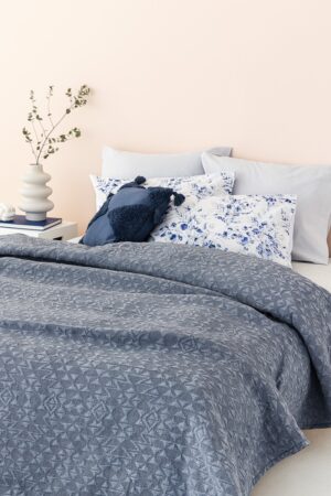 Κουβέρτα 170x260 INEZ DENIM - Image 3