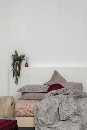 Σετ Σεντονια Υπερδιπλα Cosy Winter 240x265 CW283 Με Λάστιχο - Image 1