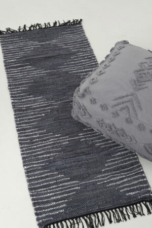 Χαλακι Ακαυστο Home Décor 60x140 RHOMBUS GREY - Image 1