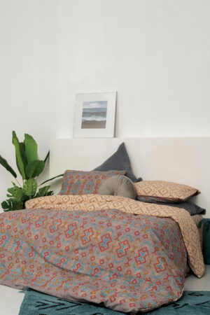 Σετ Μονά Σεντόνια Fashion Life 170x260 FL6180 Με Λάστιχο - Image 1
