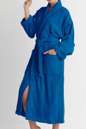 Μπουρνουζι Bath Collection GEM BLUE Large - Image 1