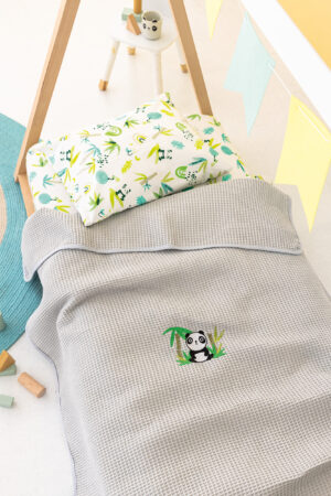 Κουβέρτα Πικέ Αγκαλιάς Baby Blankets 80x110 CANDY FOG - Image 1