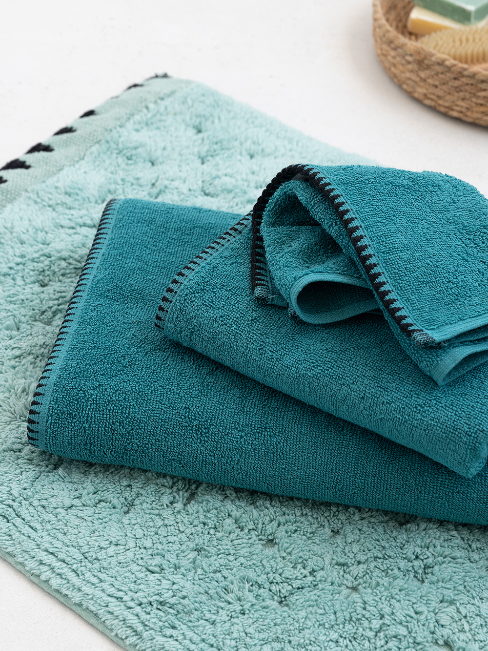 Πετσέτα Λουτρού Towels Collection 70x140 BROOKLYN PETROL