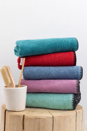 Πετσέτα Λουτρού Towels Collection 100x150 BROOKLYN RED - Image 2