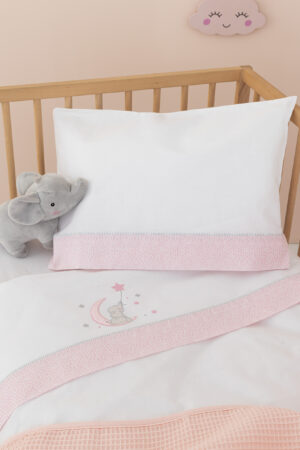 Σετ Σεντόνια Baby Joia 130X180 BJ531 PINK - Image 1