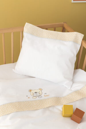 Σετ Σεντόνια Baby Joia 130X180 BJ532 BEIGE - Image 1