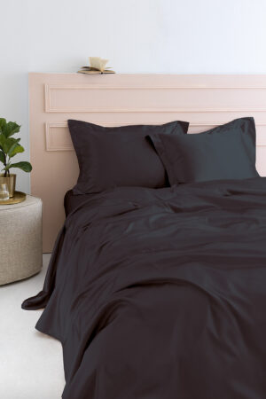 Σετ Υπέρδιπλα Σεντόνια 230x260 Ruby BLACK - Image 1