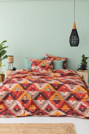 Σετ Σεντόνια Υπέρδιπλα Flannel Beauty 240x265 FB0222 Χωρίς Λάστιχο - Image 1