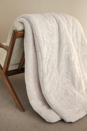 Κουβερτοπάπλωμα King size 240x260 CARPA OFFWHITE - Image 1