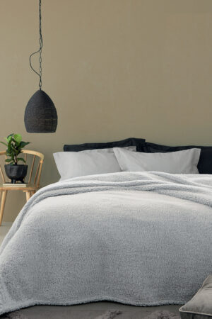 Κουβέρτα Fleece 160x240 SEPIA COAL - Image 1